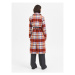 Selected Femme Vlnený kabát Khloe 16087519 Oranžová Regular Fit