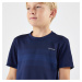 Detské tričko na tenis Light tmavomodré