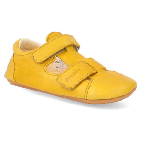 Barefoot sandále Froddo - Prewalkers Dark Yellow