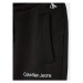 Calvin Klein Jeans Teplákové nohavice Logo IG0IG01509 Čierna Relaxed Fit
