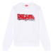 Mikina Diesel S-Ginn-K40 Sweat-Shirt Biela