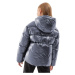 Dievčenská bunda 4F JUNIOR DOWN JACKET-JAW23TDJAF267-28S-SILVER