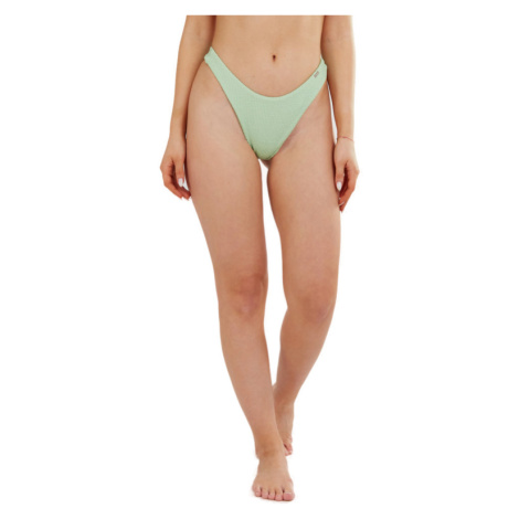 FUNDANGO-Sunset Brazilian Jacquard Bottoms-521-pool green Zelená