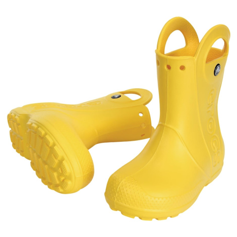 Crocs Handle It Rain Gumáky Yellow