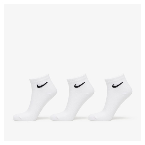 Nike Everyday Lightweight Training Ankle Socks 3-Pack White/ Black
