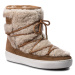 Dámske zimné topánky členkové MOON BOOT Pulse Mid Wool sand off white