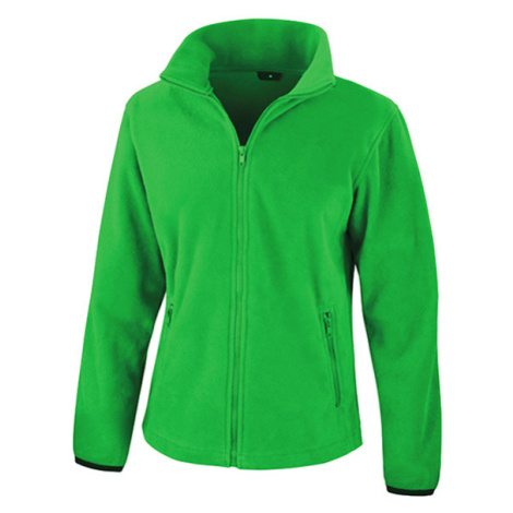 Result Dámska outdoorová fleecová mikina R220F Vivid Green