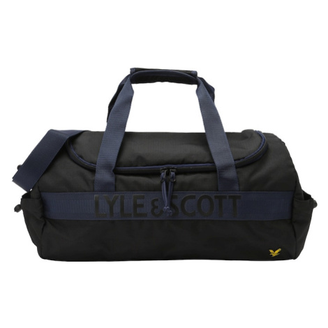 Lyle & Scott Cestovná taška  námornícka modrá / čierna