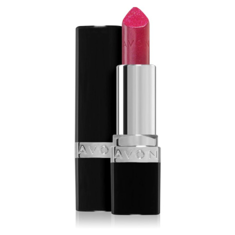 Avon Ultra Creamy vysoko pigmentovaný krémový rúž odtieň Twinkle Pink