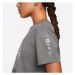 Nike NK DF TEE CROP YOGA Dámske tričko, tmavo sivá, veľkosť