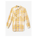 TALLY WEiJL Yellow Checkered Shirt TALLY - Women