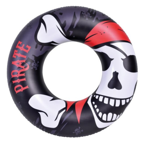 HS Sport PIRATE TUBE Nafukovací kruh, čierna, veľkosť