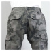 Kalhoty Urban Classics Camo Cargo Jogging Pants Camo Grey