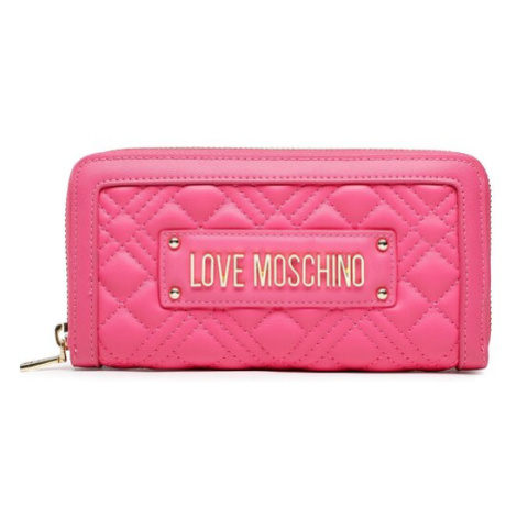 LOVE MOSCHINO Veľká dámska peňaženka JC5600PP1GLA0615 Ružová