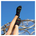 Členkové ponožky Cyklista čierny