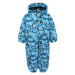 Chlapčenský zimný overal COLOR KIDS Coverall, AOP, AF 10.000, light blue