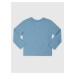 Modré chlapčenské tričko s metalickým logom GAP