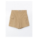 LC Waikiki Lcw Elastic Waist Girls Cargo Shorts Skirt