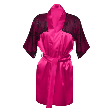 DKaren Housecoat Barbara Dark Pink