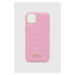 Puzdro na mobil Guess iPhone 14 Plus 6,7'' ružová farba