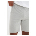 Trendyol Black-Grey Men Regular Fit 2-Pack Knitted Shorts & Bermuda