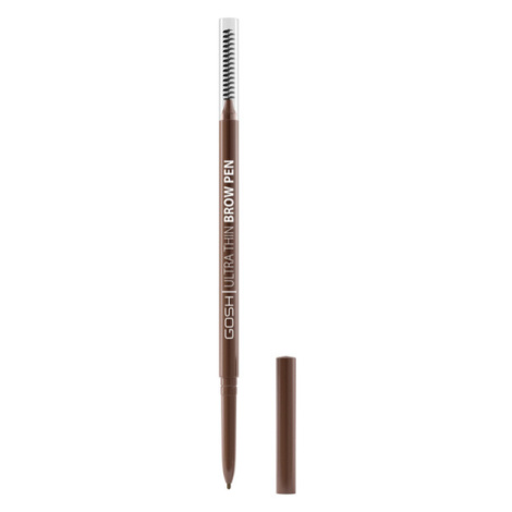 Gosh Ultra Thin Brow Pen ceruzka na obočie 0.09 g, 002 Greybrown