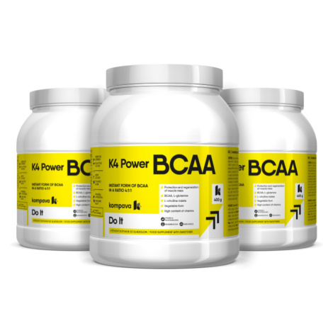 Kompava 3-balenie K4 power BCAA