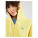 Polo Ralph Lauren Tepláková bunda  nebesky modrá / žltá
