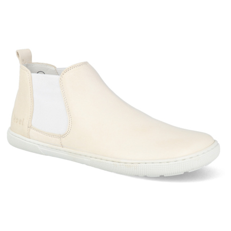 Barefoot čižmy Koel4kids - Farin Off White biele