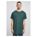 Men's Long Shaped Turnup T-Shirt - Green