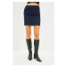 Trendyol Navy Blue Mini Skirt