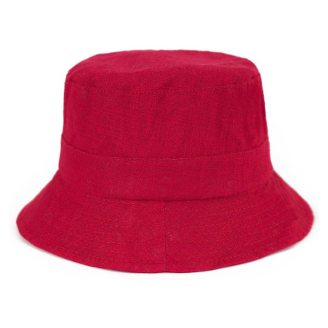 Letný klobúčik Art of Polo 22137 Tmavočervená