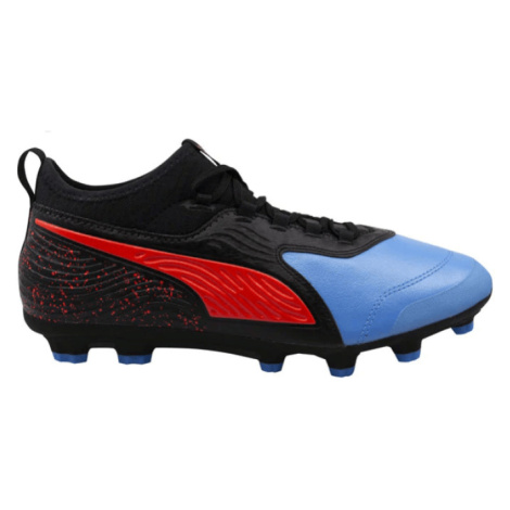 Puma ONE 19,3 HG Pánske futbalové kopačky, čierna/modrá, veľ. 42 100430-42