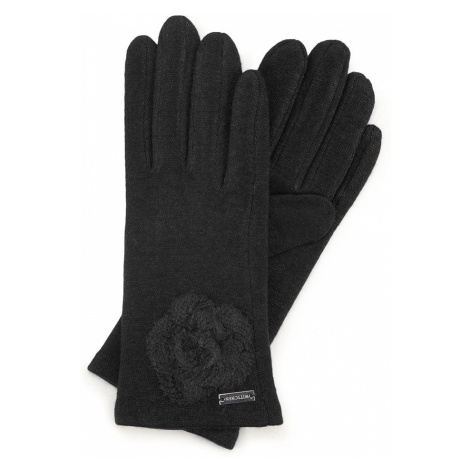Čierne dámske rukavice