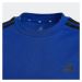 ADIDAS SPORTSWEAR Funkčné tričko 'Essentials 3-Stripes'  modrá / čierna