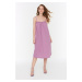 Trendyol Lilac Strap Midi Length Dress