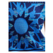 Modré dámske úpletové tričko Desigual Sun Blue