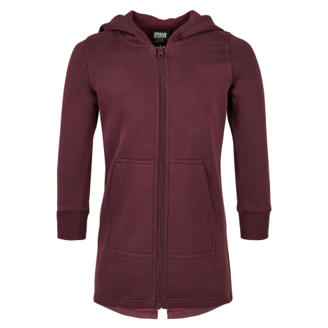 Girls Sweat Parka redwine Urban Classics