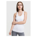 Women's jersey tank top white