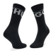 Hugo Súprava 2 párov vysokých ponožiek unisex Iconic 50468419 Čierna