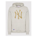 New Era Mikina New York Yankees Team Logo 12033505 Sivá Regular Fit