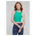 Women's Cropped Rib Top - Green