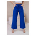 Viscose wide trousers cornflower