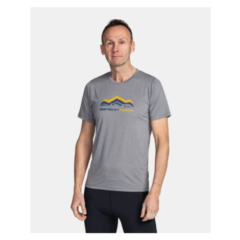 Men's technical T-shirt Kilpi GIANO-M Light gray