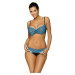 SVETLOMODRÉ BODKOVANÉ BIKINY ROSALINE SKIPPER M-490 (7)