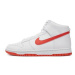 Nike Sneakersy Dunk Hi Retro DV0828 100 Biela