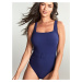 Swimwear Azzurro Serena Square Neck Swimsuit azzurro navy SW1750 70GG