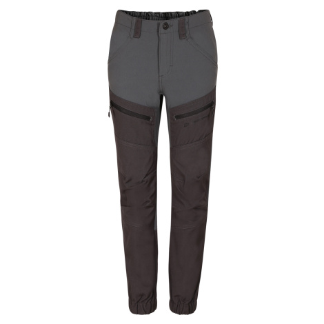Kids trousers ALPINE PRO REGEMO dk.gray