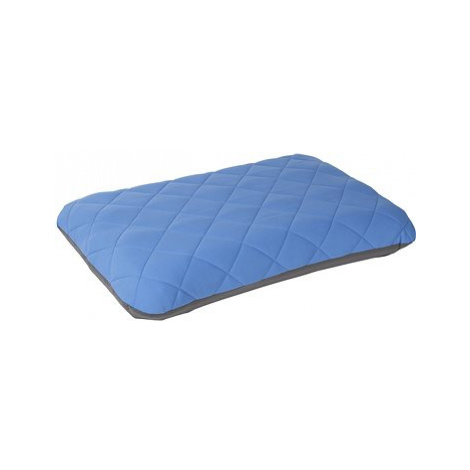 Bo-Camp Inflatable pillow with cover top 48 × 28 × 8 cm blue