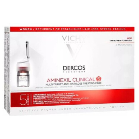 VICHY Dercos Aminexil Clinical 5 pre ženy 21 x 6 ml